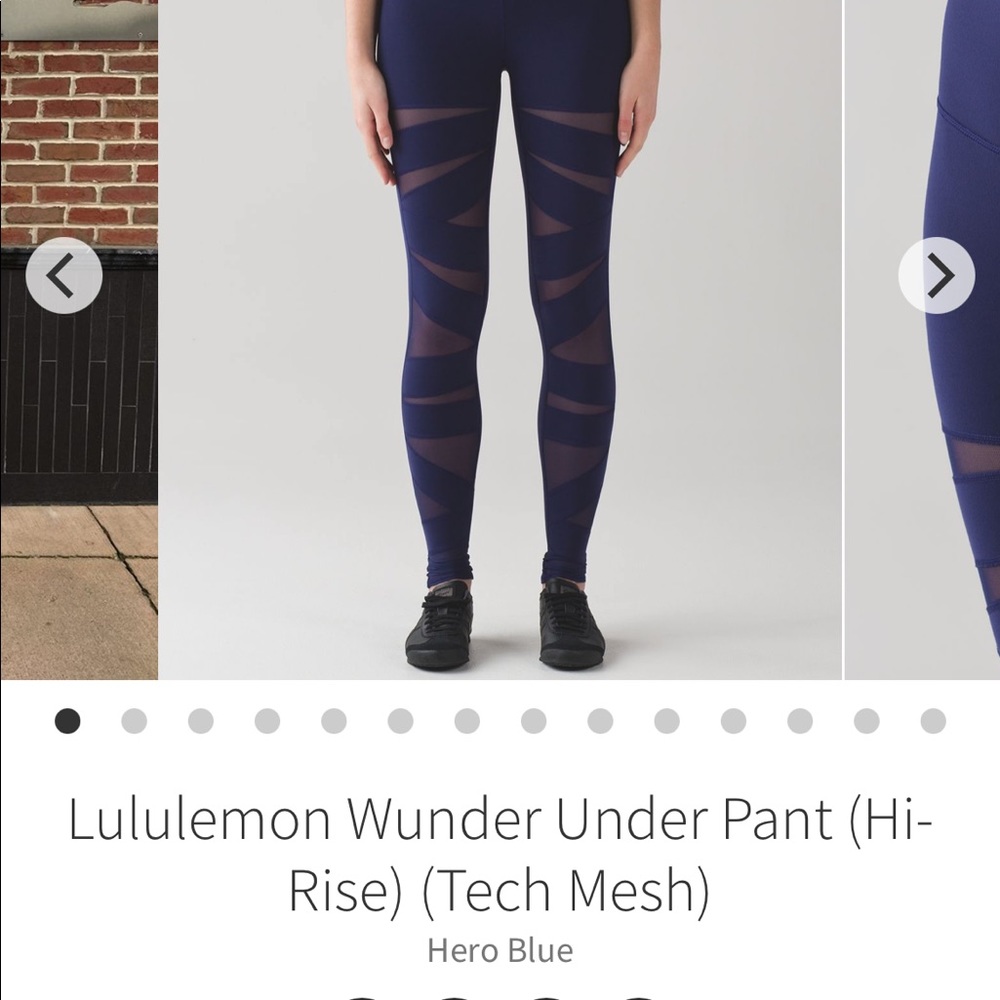 Lululemon Wunder Under Tech Mesh - image 2